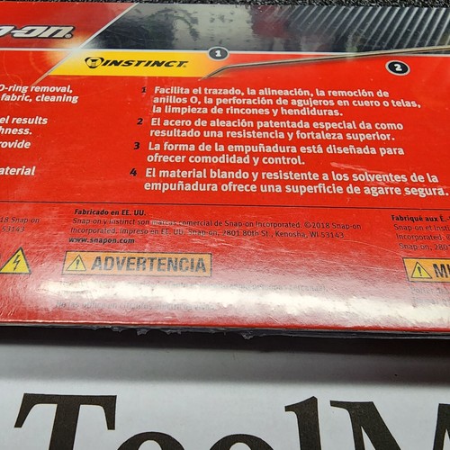 Snap-on Tools NEW 4pc TITANIUM Soft Grip Long Miniature Pick Set SGLASA204CDT - Picture 8 of 9