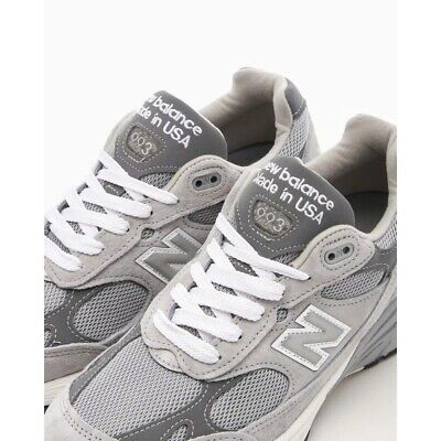 New Balance 993 Made In USA 'Grey White' Comfort Low MR993GL New Balance 993 Made In USA 'Grey White' Comfort Low MR993GL