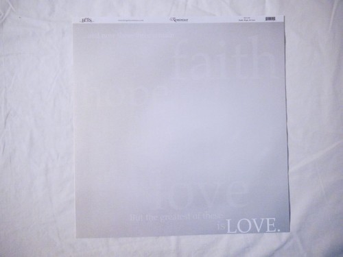 4 Paper Sheets 12x12" Reminisce Wedding Love I Do Scrapbooking Cards Crafts V11 - Picture 2 of 4