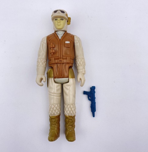Vintage Star Wars Rebel Soldier Action Figure 1980 Kenner Unpainted Front Torso