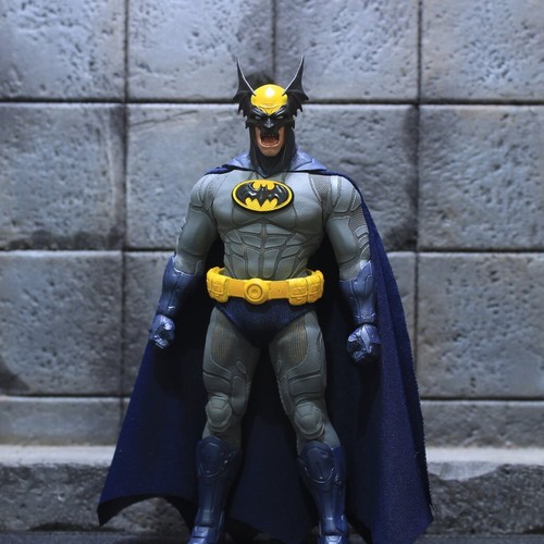1/12 Custom Marvel DC Amalgram Dark Claw Batman Wolverine Fusion Head Sculpt - Picture 2 of 2