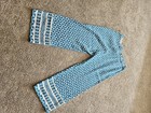 Soft Surroundings–Blue Geometric Narah Full Length Palazzo Pant (Size 1X–18W/20) — photo 10