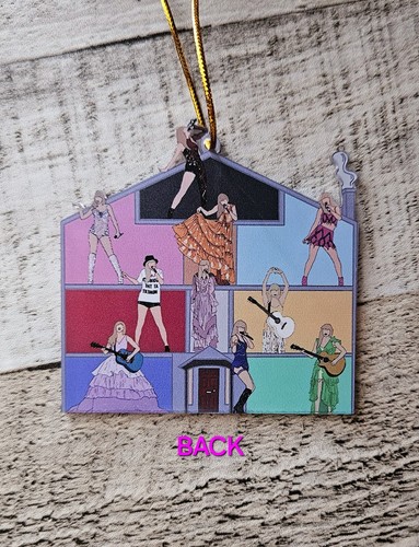 Taylor Swift Eras Tour Ornament Swiftie Merch - Home Office Car Decor - Picture 4 of 6
