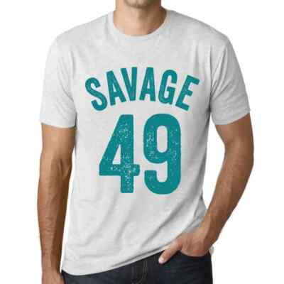 ULTRABASIC Herren T-Shirt Savage 49 Savage 49 T-Shirt Vintage