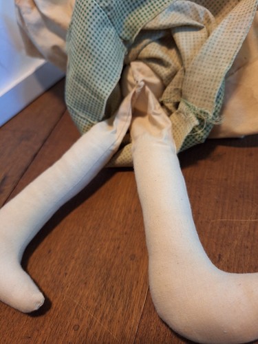 Muñeca de peluche de conejo primitivo/país/rústico sosteniendo zanahorias 13" de alto - Imagen 13 de 16