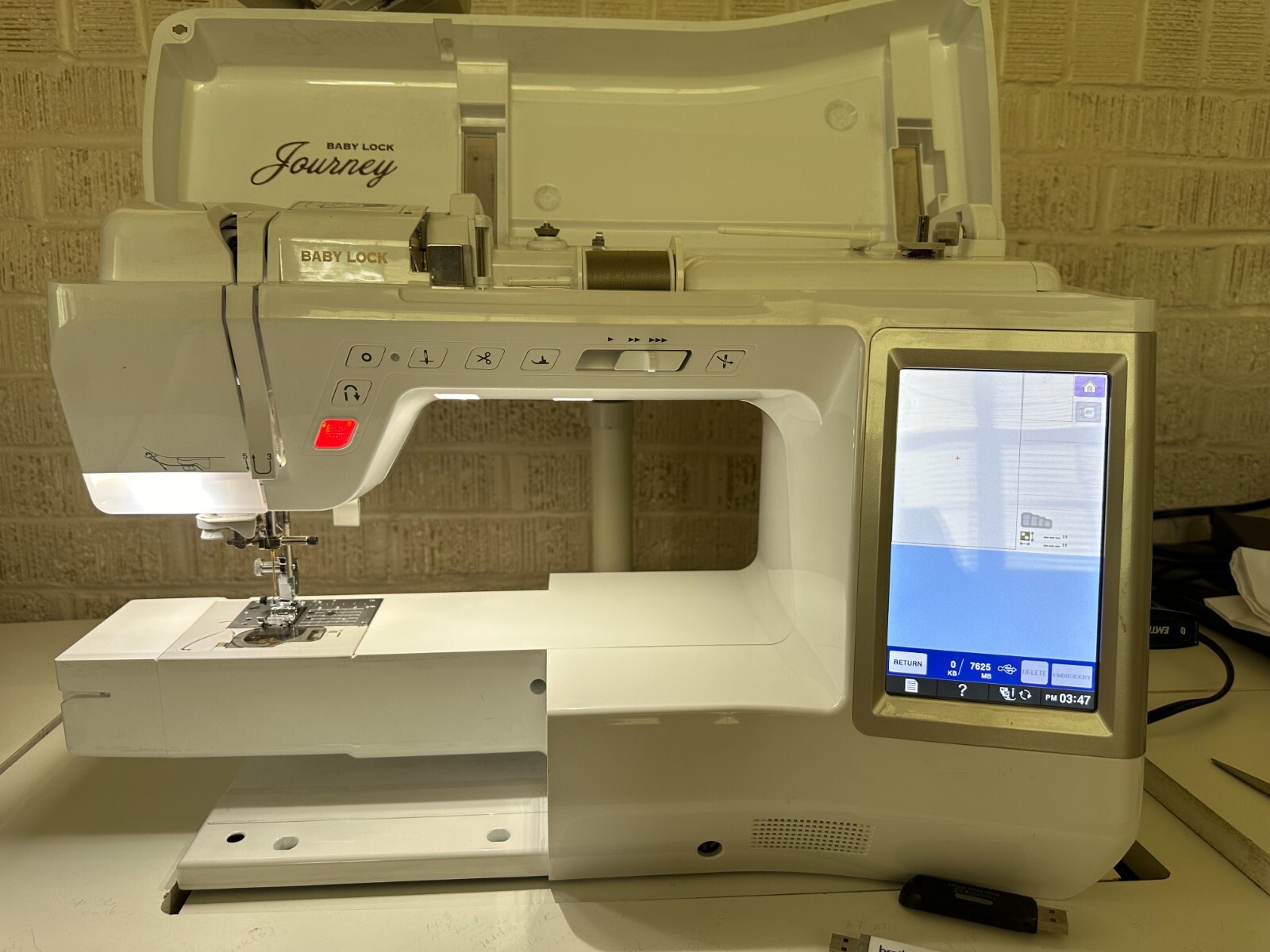 Baby Lock Journey Sewing Embroidery Machine With Extras 8,499 eBay