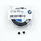 <!--F#f_0-->82mm BMW Badge Emblem + Includes 2pcs Grommets E34 E36 E46 E60 E90 E80 E53<!--F/-->