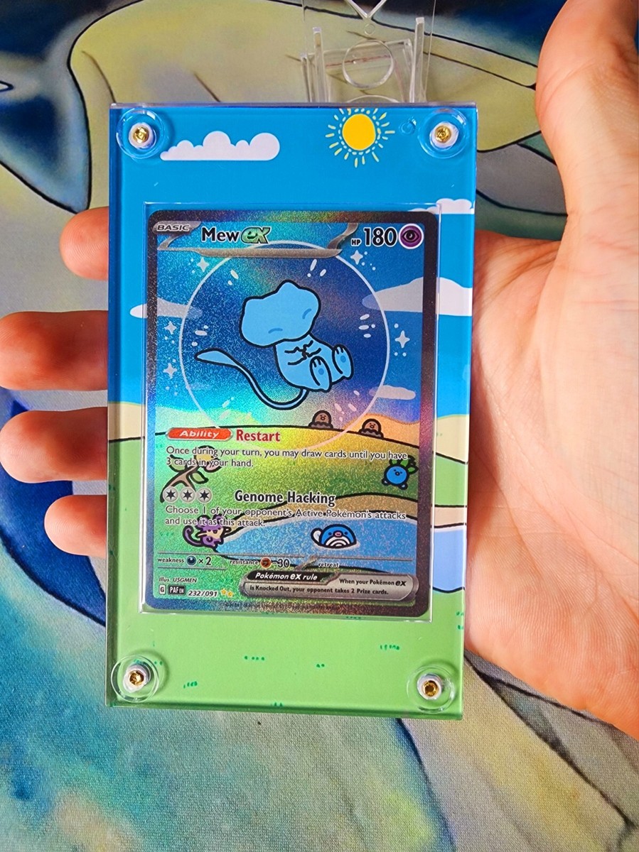 Pokemon Mew EX SIR Paldean Fates 232 Extended Artwork Case | eBay