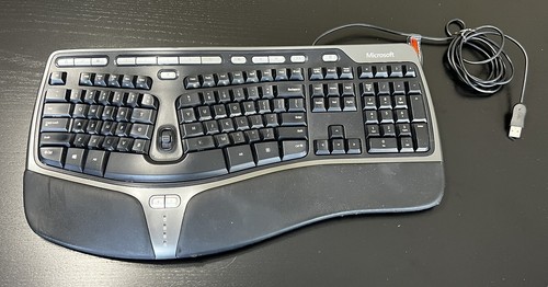 Microsoft Natural Ergonomic Keyboard 4000 v1.0 KU-0462 Model 1048 USB