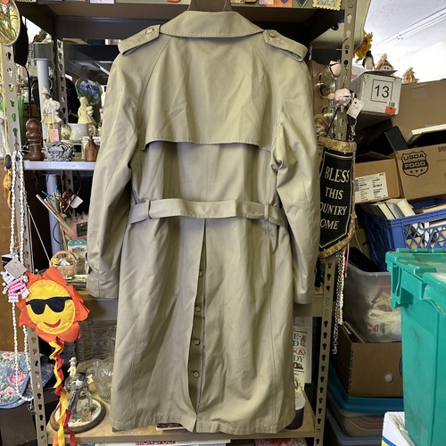 Woodmere Herren Trenchcoat Gr. 40 R herausnehmbares Futter hellbraun supernatural Vintage - Bild 5 von 8