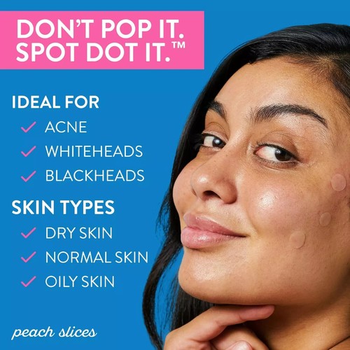 Fette di Pesca Acne Punti Punti Acne Cerotti Acne Idrocolloidi per Acne, Inestetismi 60ct - Foto 7 di 7