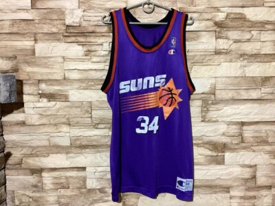 PHOENIX SUNS BASKETBALL SHIRT JERSEY CHAMPION #34 Barkley Sz 44 | eBay