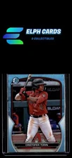 2023 Bowman Draft #BDC-148 Cristofer Torin Chrome Sky Blue Refractor