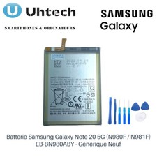 Batterie Samsung Galaxy Note 20 5G (N980F / N981F) EB-BN980ABY - Générique Neuf
