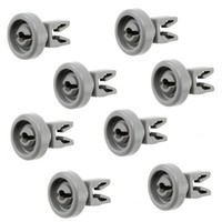 8X Korbrollen Oberkorb Oben FüR Zanussi Aeg Electrolux Johnlewis SpüLmaschine