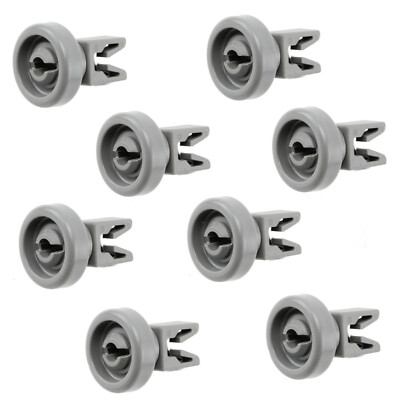 8x Korbrollen Geschirrspüler Ersatz Für Zanussi ZDI100 ZDI101 ZDI110 ZDI111 25mm