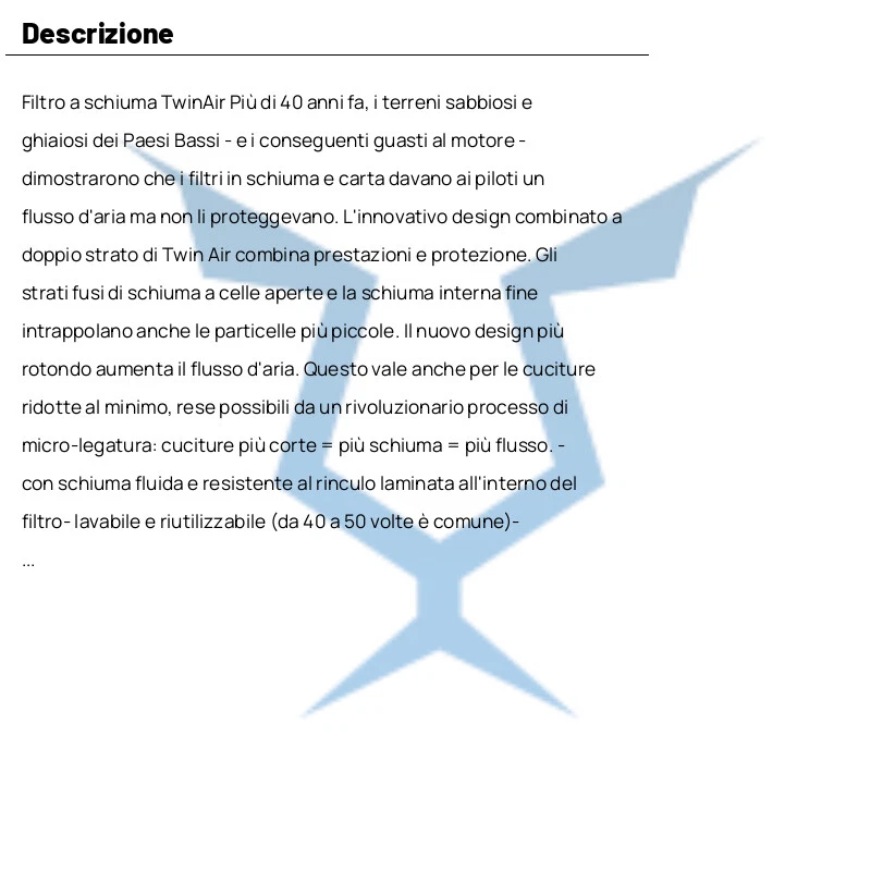 FILTRO ARIA TWIN AIR 723.18.25 GAS GAS 50 TXT ROOKIE 2002-2003 Foto 4 de 4