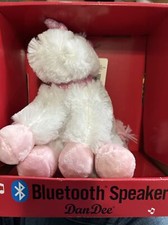 DAN DEE BLUETOOTH SPEAKER PLUSH WHITE PINK 10" UNICORN - NEW IN BOX