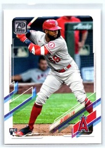 2021 Topps - Vertical, Grey Jersey #43 Jo Adell (RC) Angels