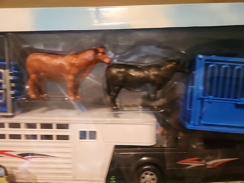 Large Country Life Die Cast Pick up and Horse Detachable Trailer - New - Picture 3 of 12