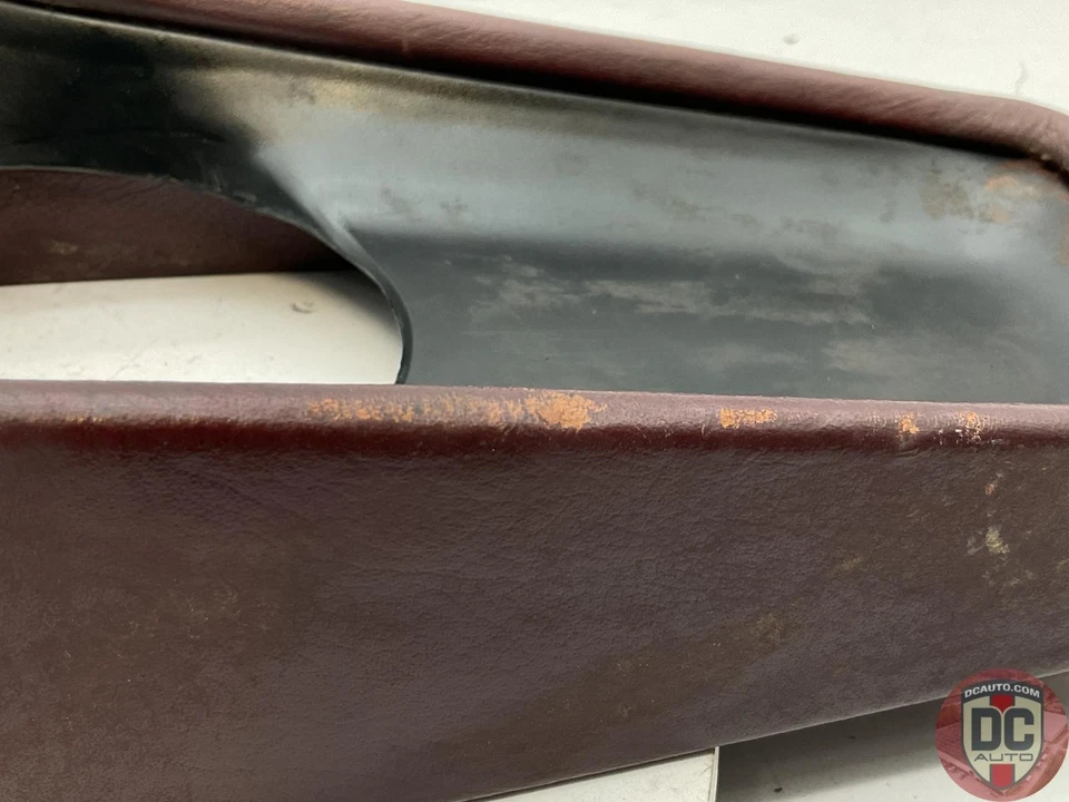 Porsche 911 930 Carrera 1983-1989 consola central cuero borgoña 132332 Foto 3 de 4