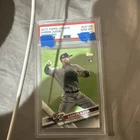 2017 Topps Update Series Aaron Judge #US166 Throwing (RC) Psa 10