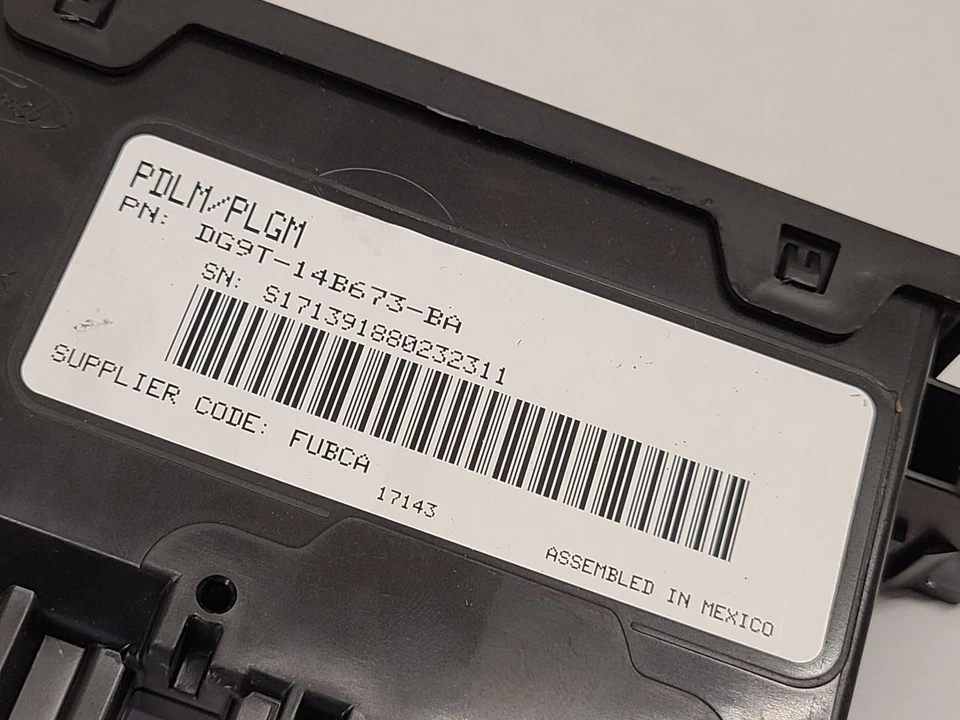 2015 - 2017 FORD EDGE Chassis ECM Door Liftgate Left Hand Quarter Mounted Foto 3 de 4