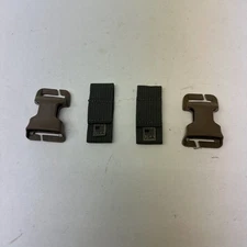 Vertical Placard Adapter Kit ITW NEXUS QASM Buckle Chest Rig MOLLE Ranger Green