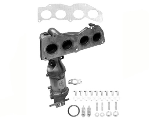 Front Manifold Catalytic Converter W/ Gaskets Fits Toyota Camry Hybrid 2012-2017