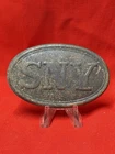 Civil War Era “SNY” Brass Belt Plate Buckle – New York Militia Union Army