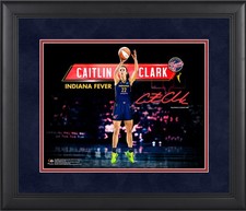 Caitlin Clark Indiana Fever Framed 11x14 Spotlight Photo - Facsimile Signature