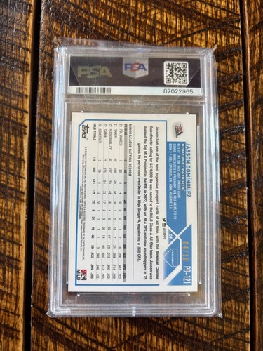 2022 topps pro debut jasson dominguez red foil /5 - Bild 2 von 2