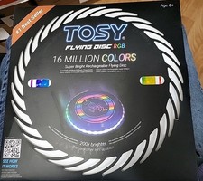 Flying Disc  - TOSY - 16 Million Color RGB 36 Leds, 175G Frisbee New