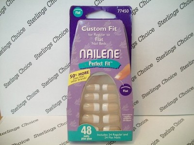 Nailene Custom Fit Perfect Fit Nails #77450 Regular to Flat Nail Beds