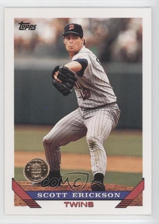1993 Topps Inaugural Colorado Rockies Scott Erickson #90 0q3