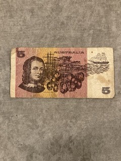 AUSTRALIA AUSTRALIA 5 Dollars Banknote (75)