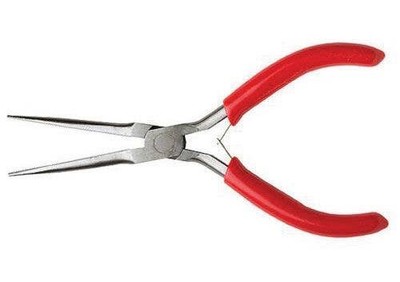 Excel Tools Spring Loaded Soft Grip Pliers 6in inLongin Needle Nose, Carde 55561