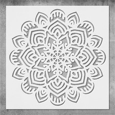 Mandala Stencil Template for DIY Crafts Wall Art Reusable - StencilAir
