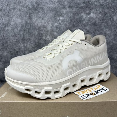 【美品✨】On INVINCIBLE Cloudmonster 2 23cm On Cloudmonster 2 Invincible Running Shoes Mens Sz 11.5 Ivory