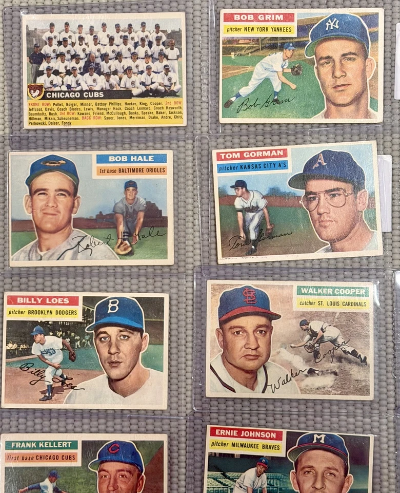 1956 Topps 14 Card Lot VGEX To EXMT - Image 3 of 4