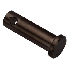 Zoro Select Pin3015116-Bx Precision Clevis Pin, 5/16 In Dia, Stainless Steel,