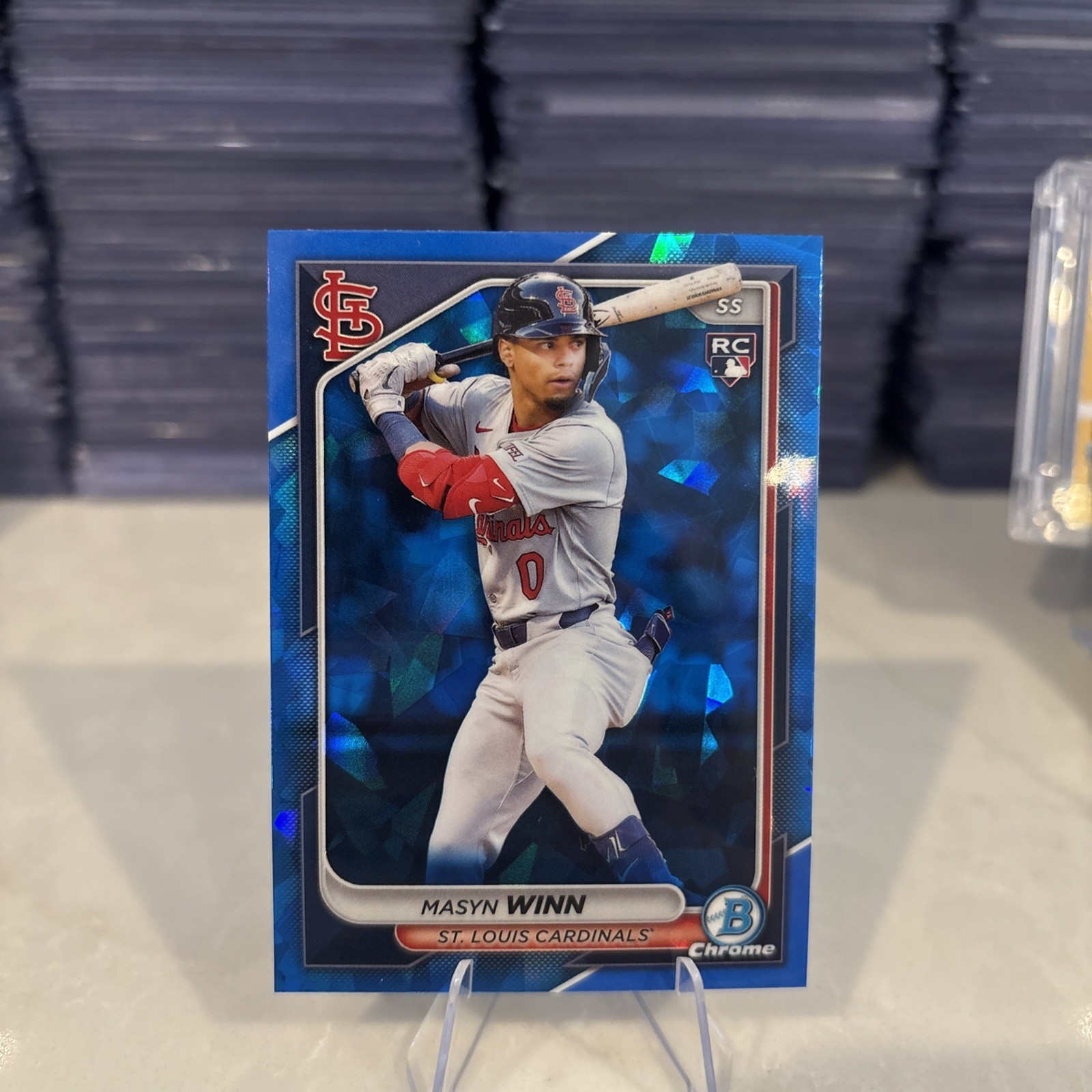 2024 Bowman Chrome Sapphire Edition - Masyn Winn #61 (RC)