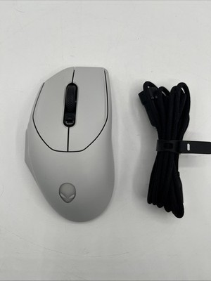 Alienware Wireless Gaming Mouse AW620M Wireless Gaming Mouse - Lunar Light