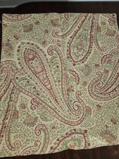 Pottery Barn Tapestry Paisley Pillow Cover 18x18