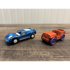 Vintage 1970s Tootsie Toys Custom Racer and Jeep Diecast Vehicles Lot