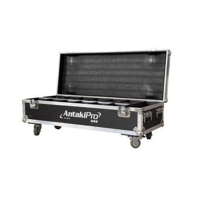 Antakipro AP6X6CASE Rolling 12-Bay Equipment Charging Flight Case