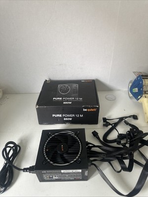 be quiet! Pure Power 12 M 850W 80 Plus Gold Power Supply.