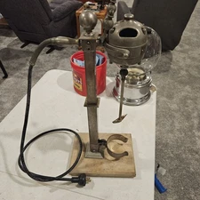 Antique 1910s Hamilton Beach Brass Milkshake Fountain Mixer w/Cup