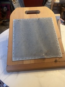Wooden Wool Blending Board Easy to Use Hand Carder Large Work Surface for