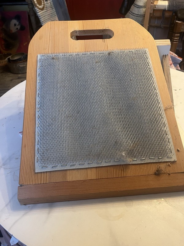 Wooden Wool Blending Board Easy to Use Hand Carder Large Work Surface for